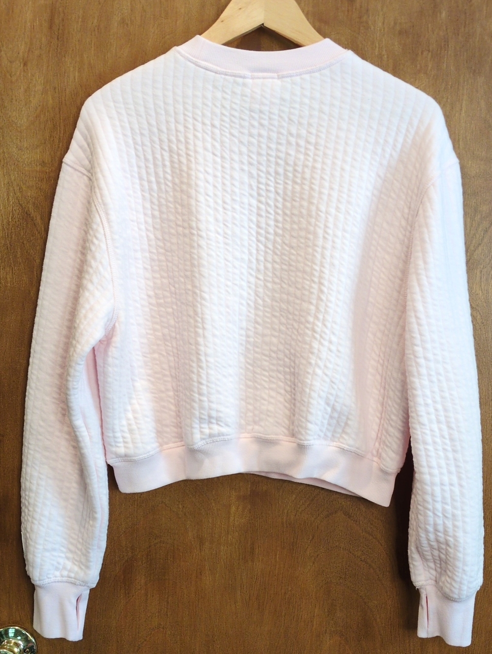 Offline By Aerie Coffee Run Crewneck In Pink Petal Size S - Picture 5 of 8